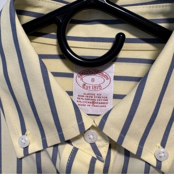Brooks Brothers Classic Fit NI Supima Stripe Shirt - Picture 4 of 5